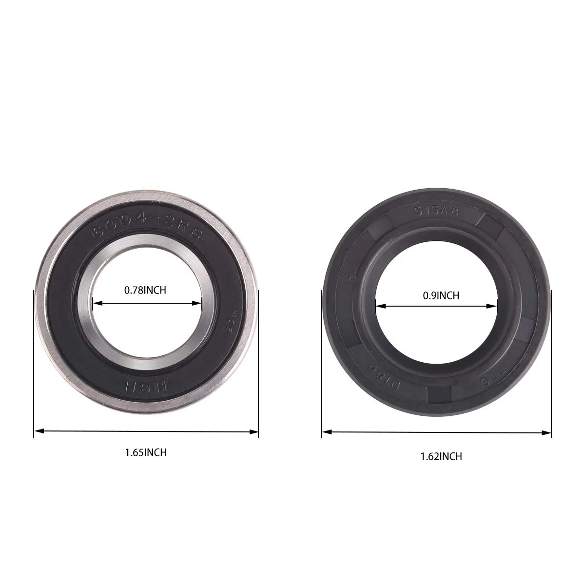 10L0L Rear Axle Bearing and Seal Kit for E-Z-GO image 4
