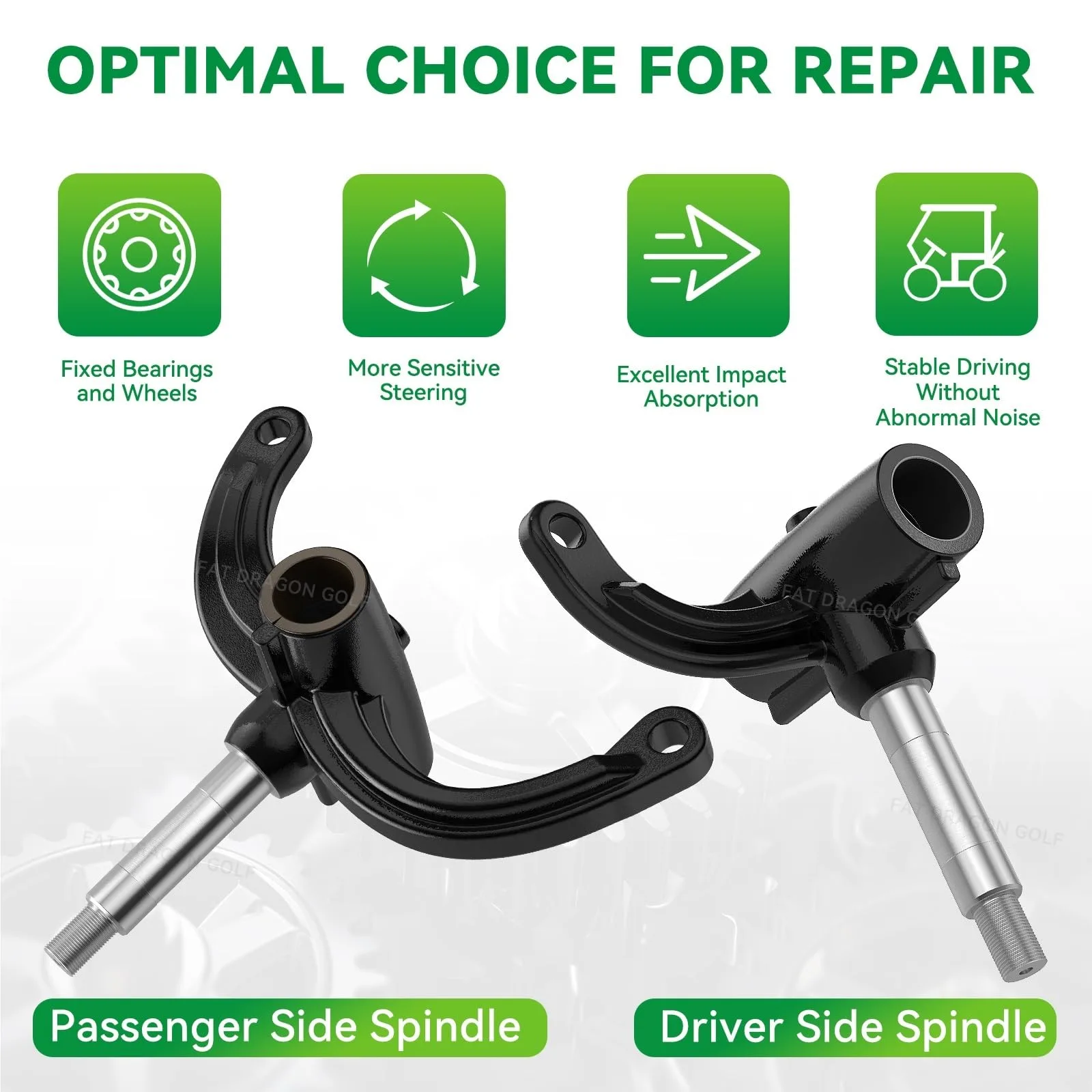 CHMIFTNX Left & Right Side Assembly for Golf Carts 2008‑up (601413/607413/610802/611271/607411) image 3