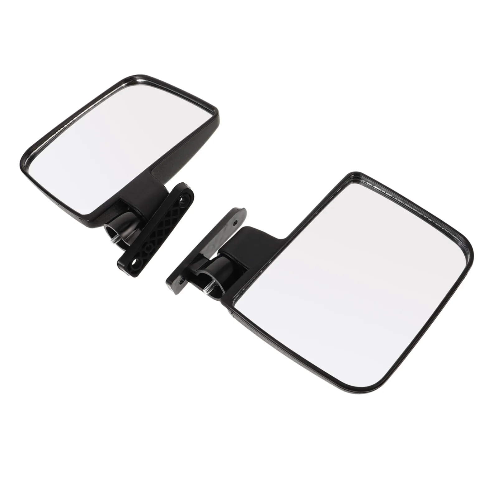 Cabilock Golf Cart Rear View Mirrors, Black Plastic