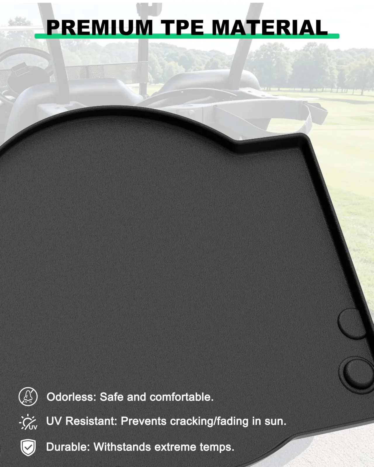 LDETXY Bag Well Mat for E-Z-GO RXV 2008-2015 image 4