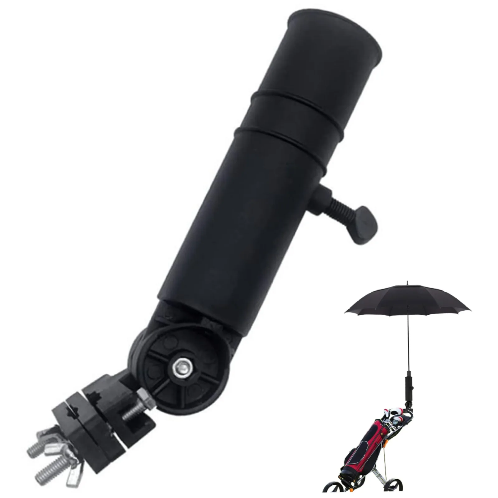 CurcKua Adjustable Golf Cart Umbrella Holder image 2
