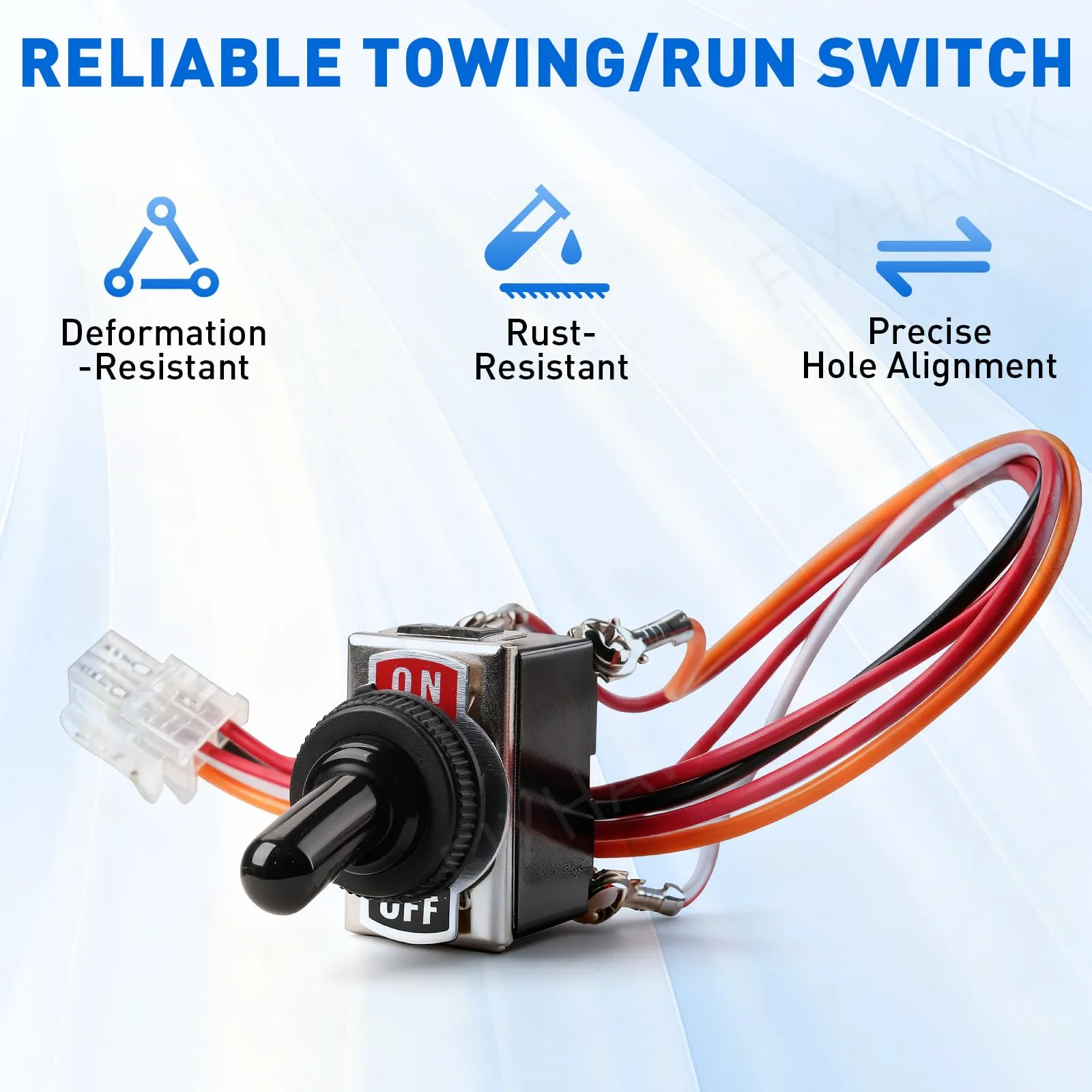 FIXHAWK E-Z-GO Run/Tow Switch with Wires image 2