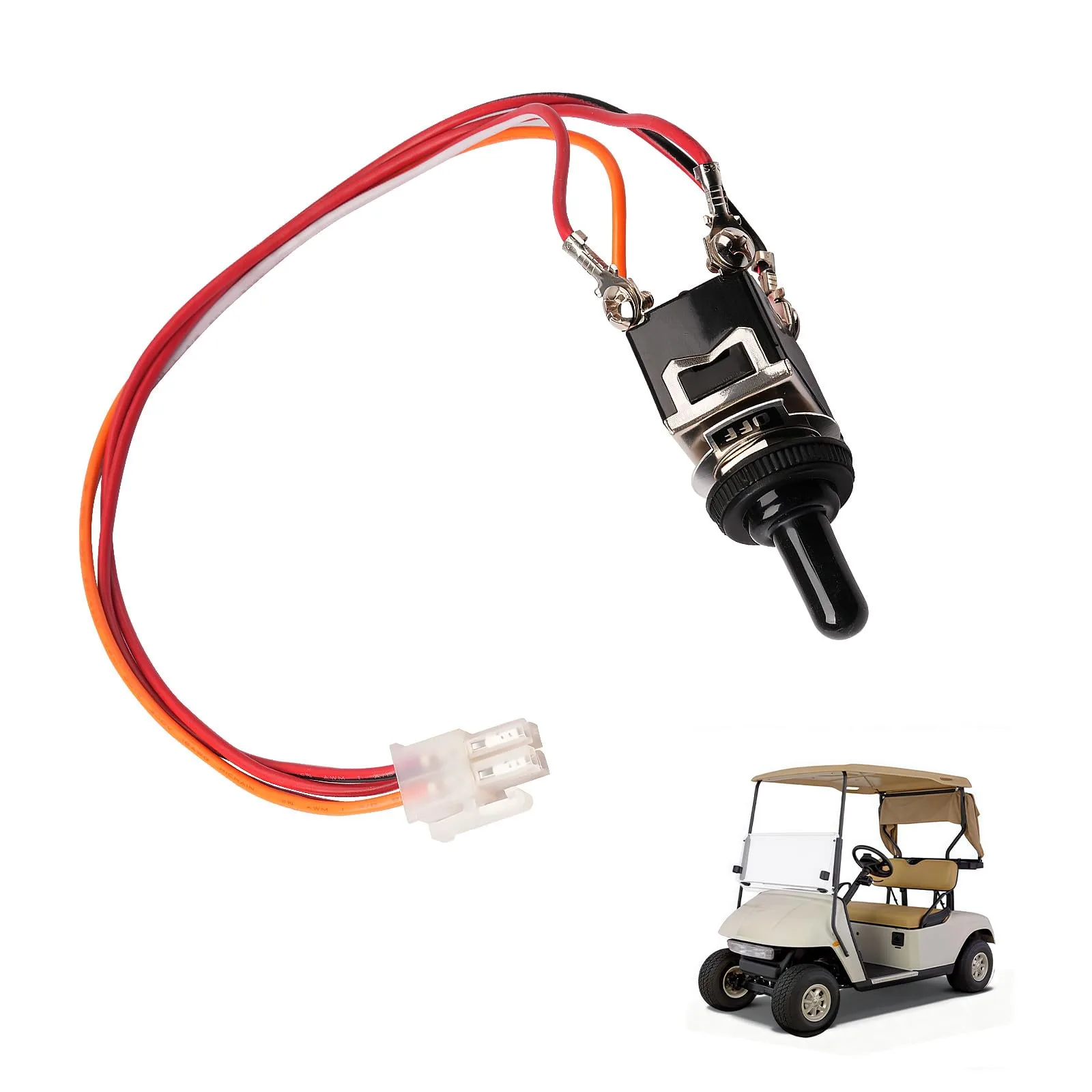 FIXHAWK E-Z-GO Run/Tow Switch with Wires