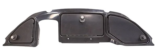 ACED Parts Carbon Fiber 3-Door Dash for Club Car