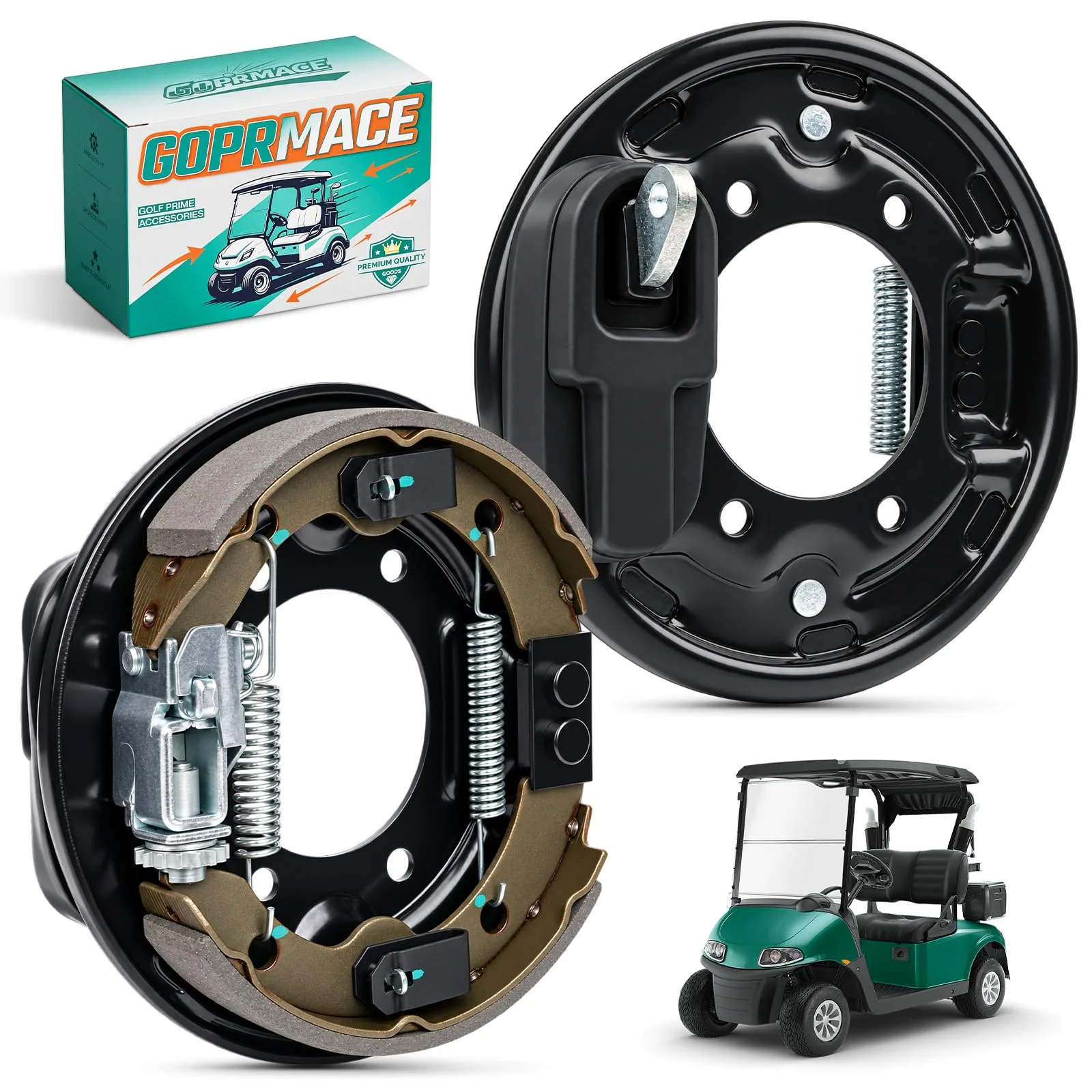 GOPRMACE Golf Cart Rear Brake Assembly Kit