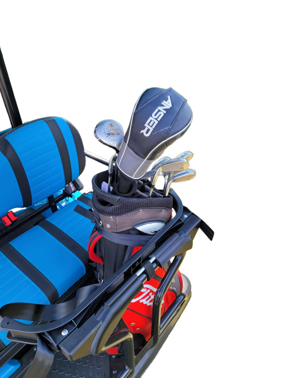 Golf Bag Holder for ICON Round Tube Rear Grab Bars image 3