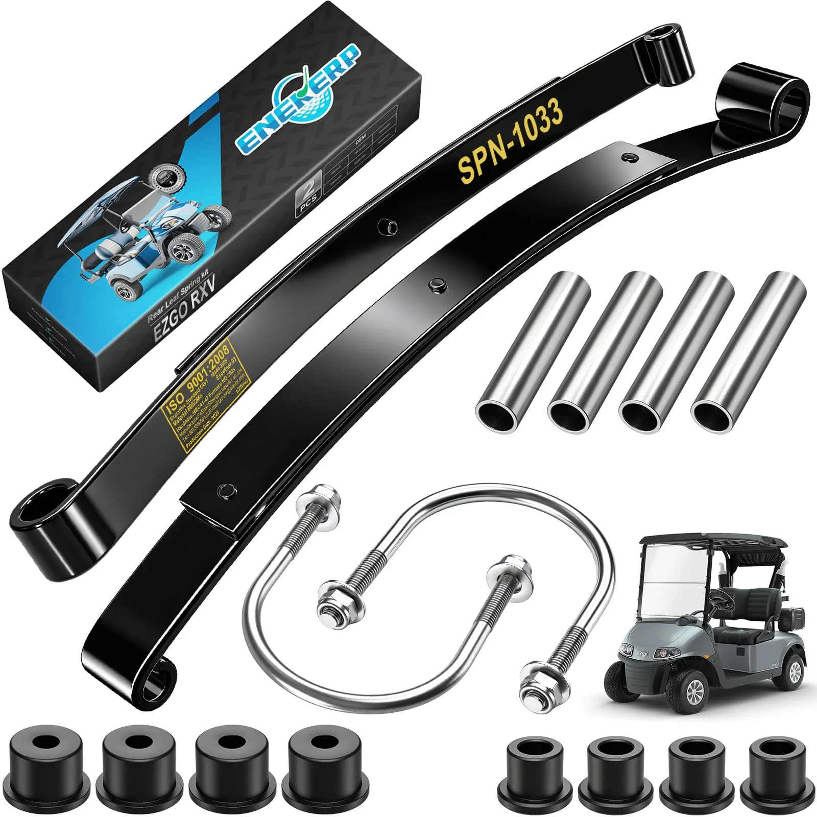 ENEKERP Rear Leaf Spring Kit for E-Z-GO RXV