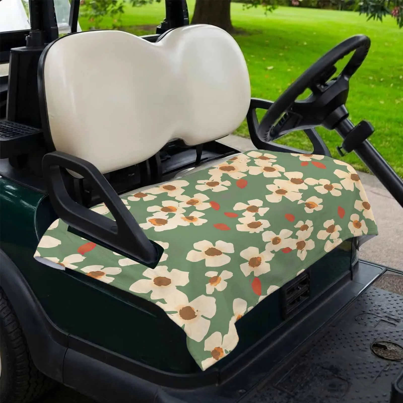 DecorLovee Microfiber Golf Cart Seat Cover Towel 51 x 31 (2-Seater) image 2