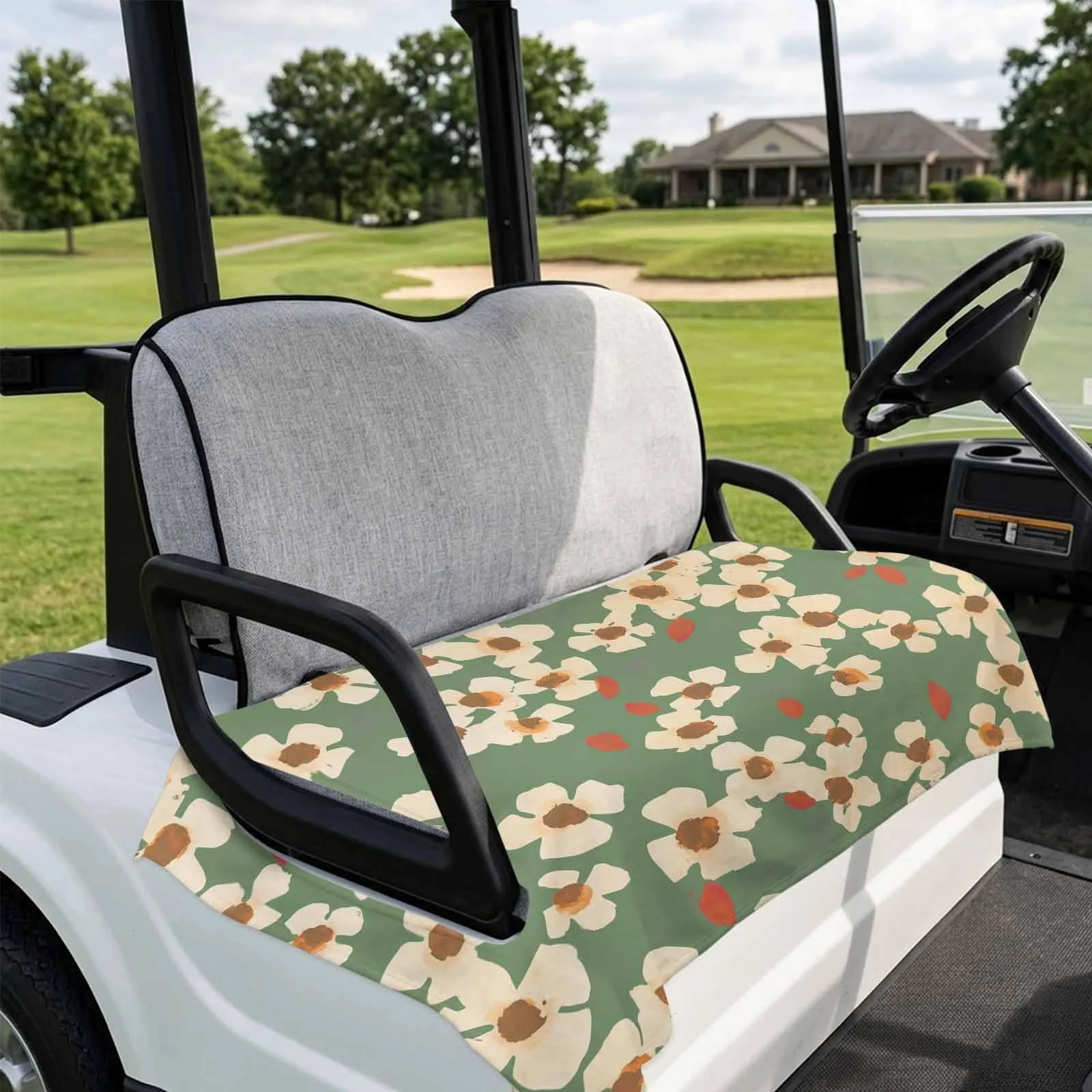 DecorLovee Microfiber Golf Cart Seat Cover Towel 51 x 31 (2-Seater) image 4