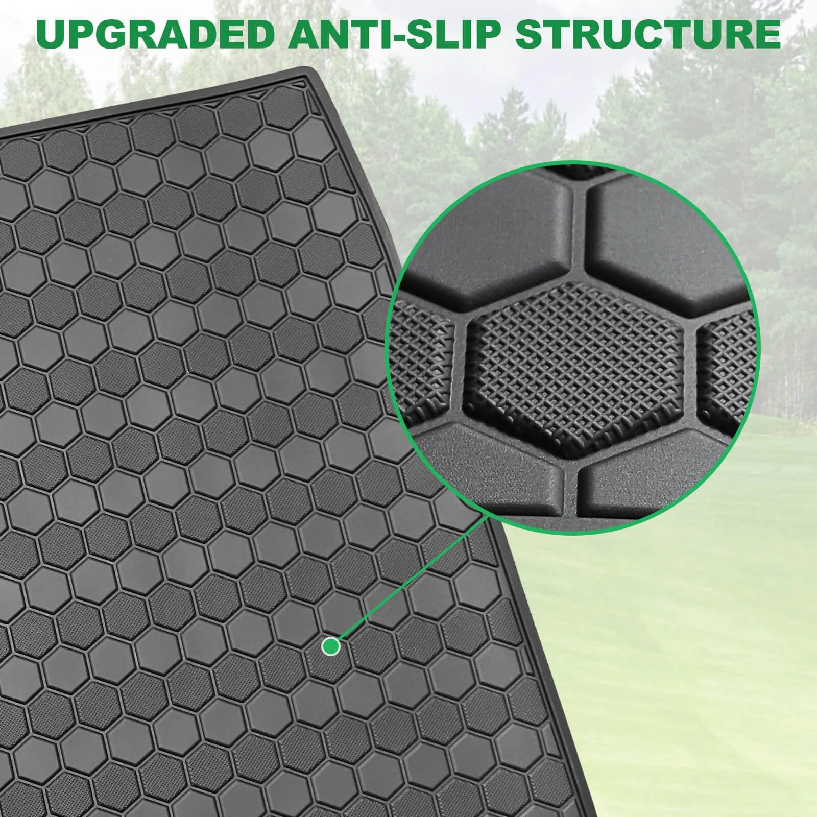 LEAPGOMAX Yamaha G29 Golf Cart Floor Mat MATG29 image 3
