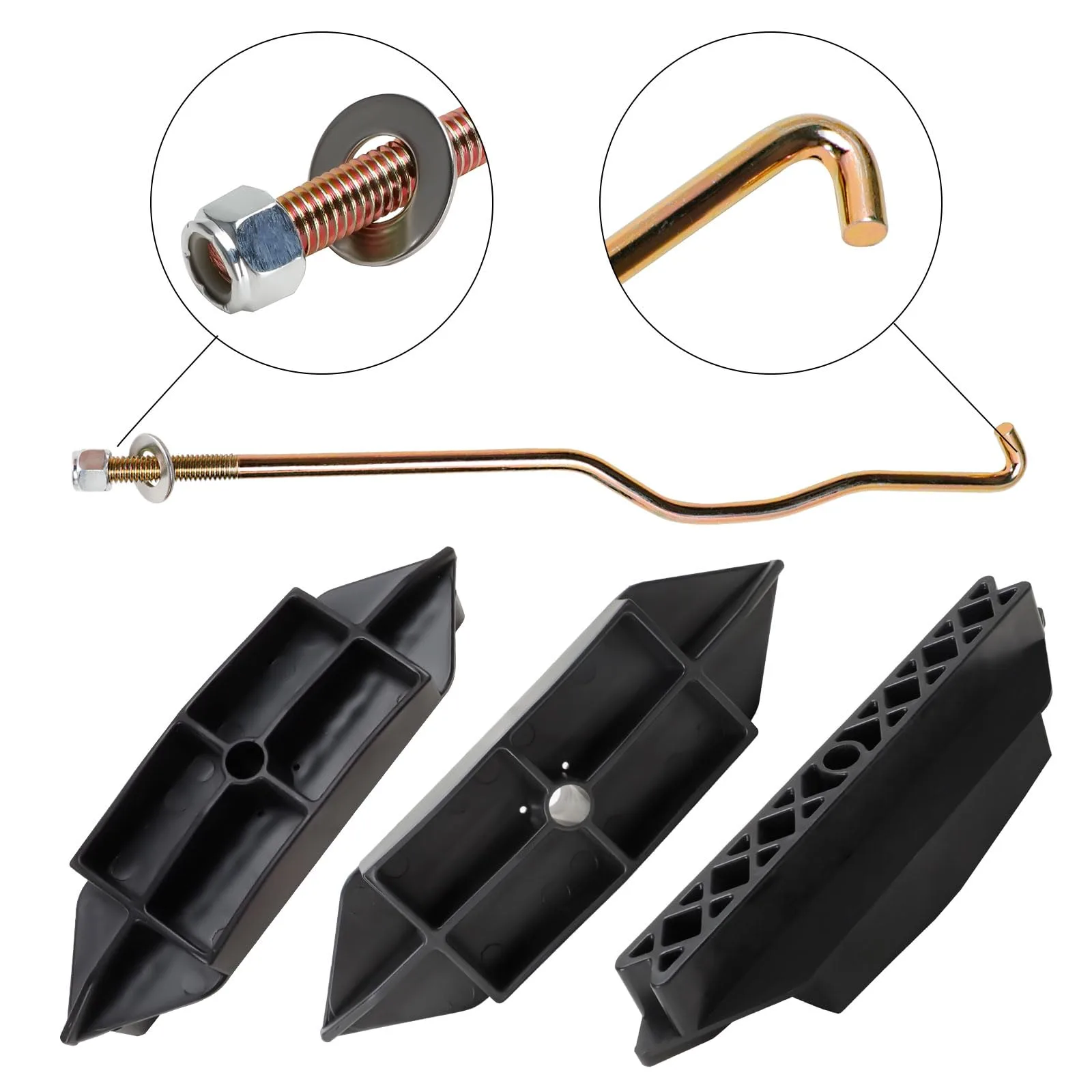 Roykaw Battery Hold-Down Kit for Club Car Precedent 2004-09 image 4