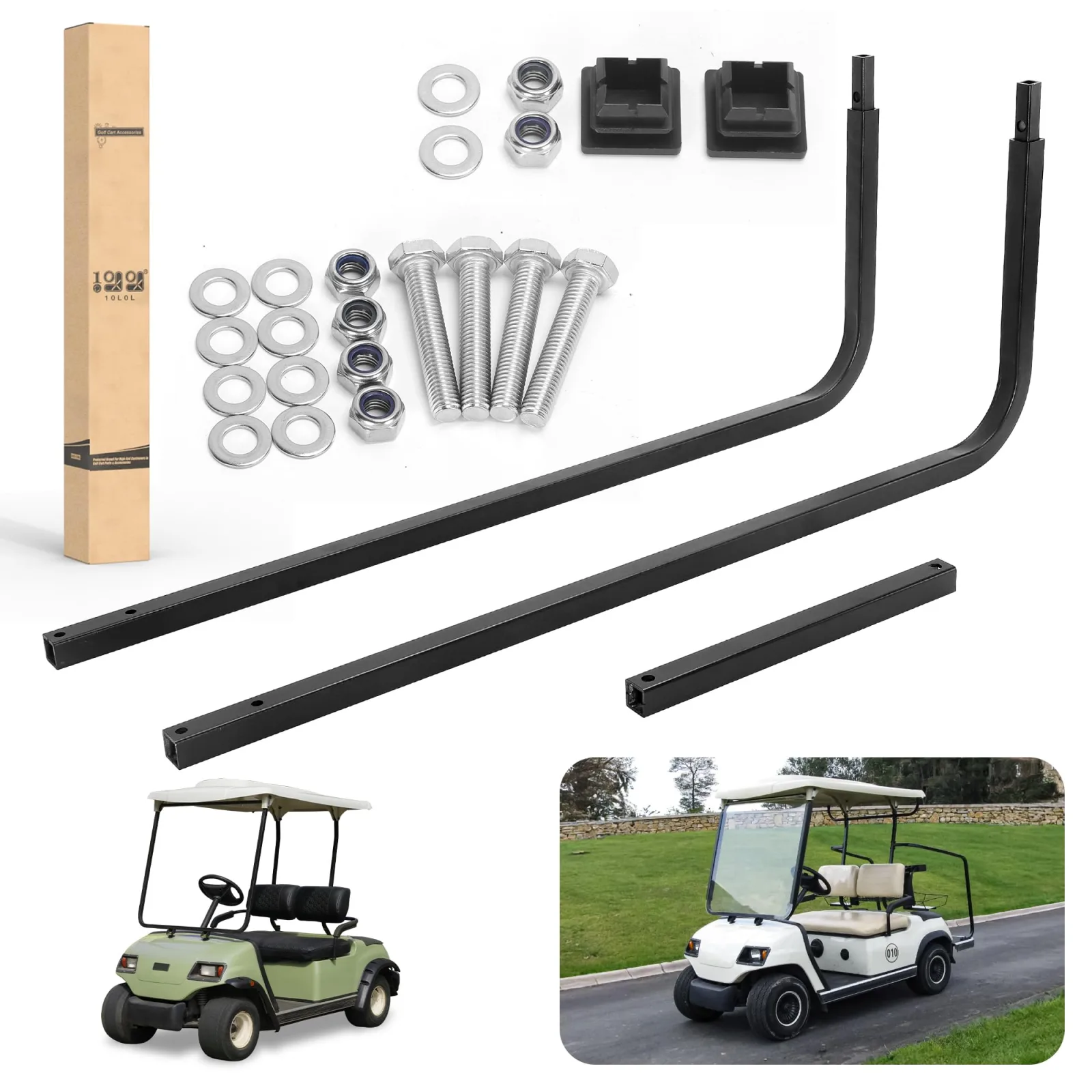 10L0L BOD-T001-N Yamaha Golf Cart Roof Strut Kit