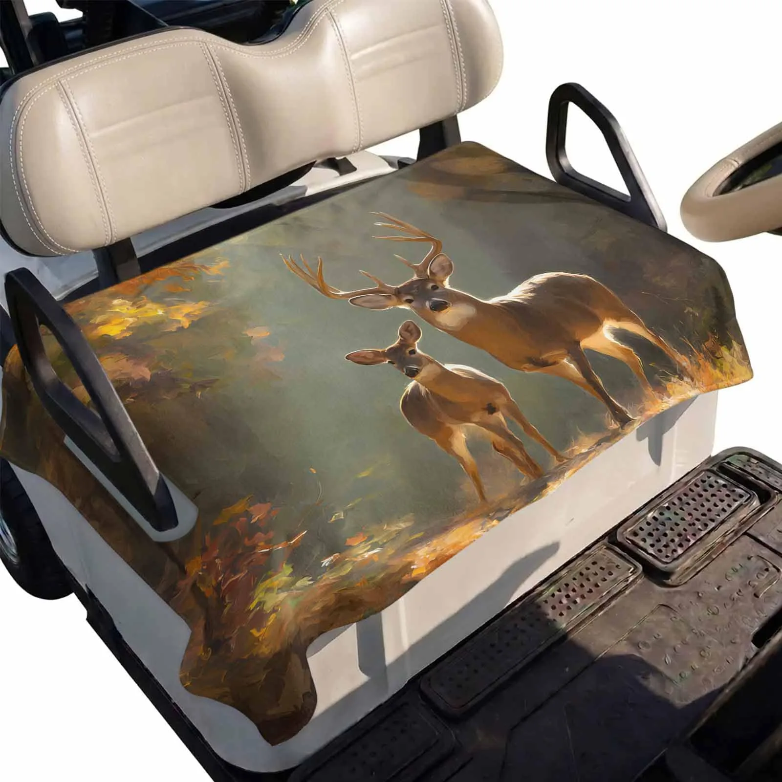 DecorLovee Golf Cart Seat Cover 51 x 31 in