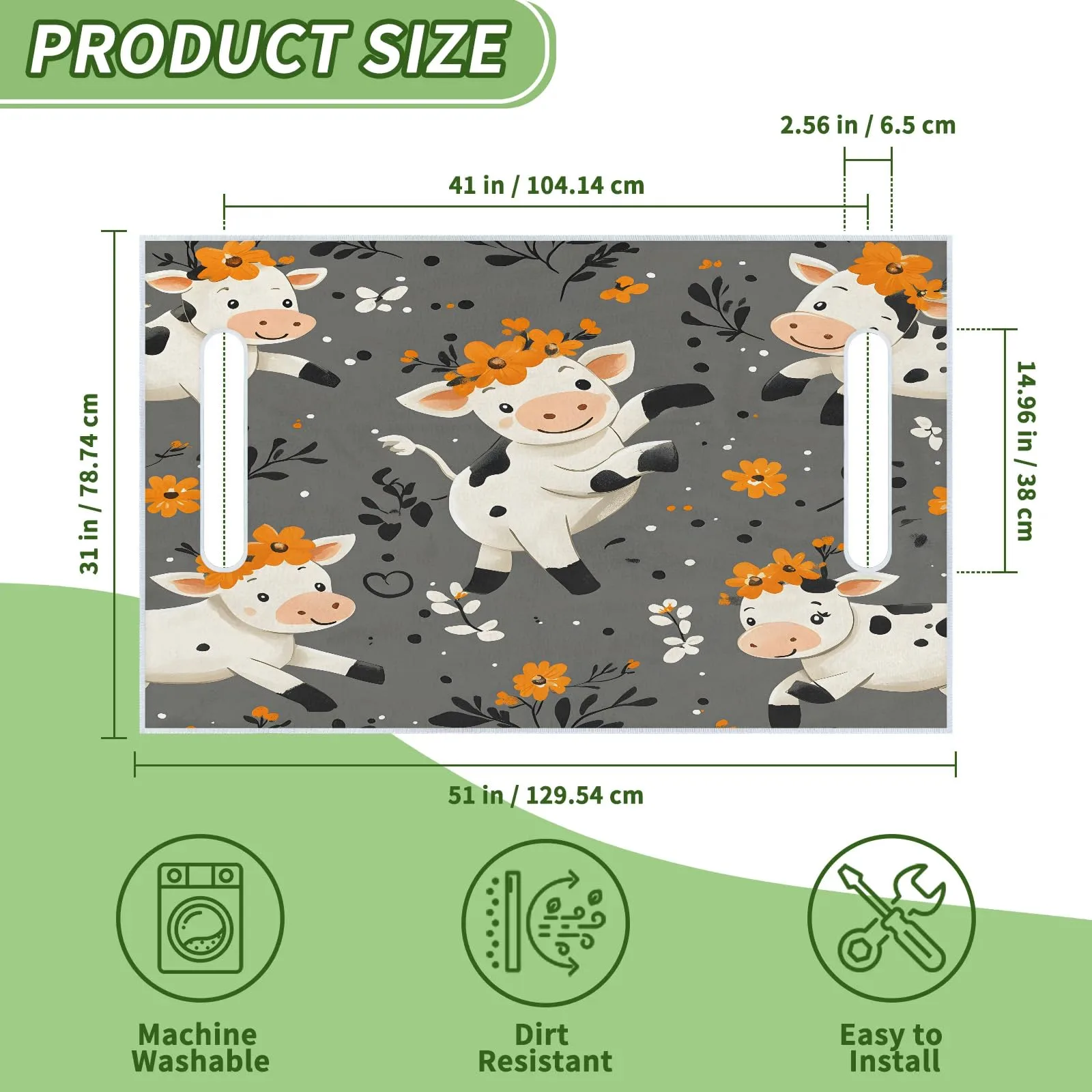 Tiveruda Golf Cart Seat Cover for Double Seats image 2