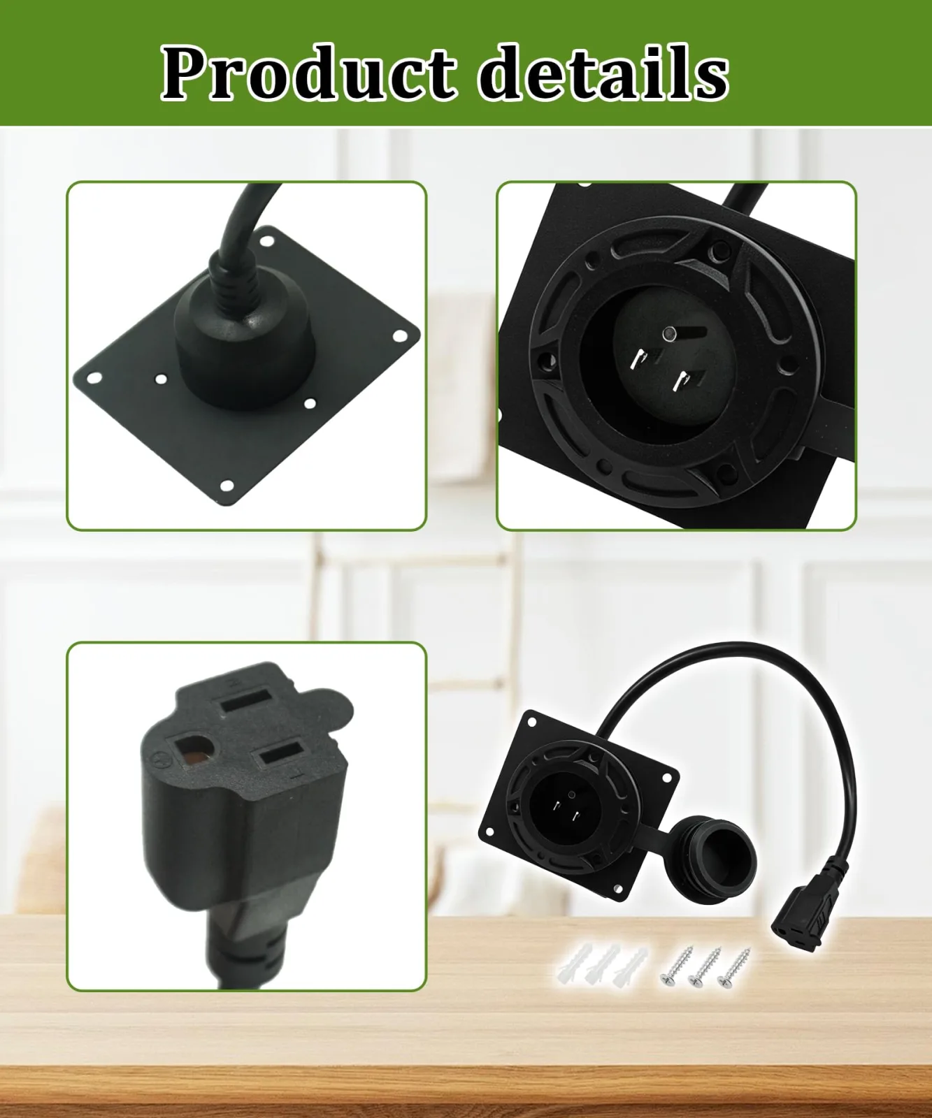 Hustimo HWH53 Charger Port Adapter for E-Z-GO TXT36 image 2