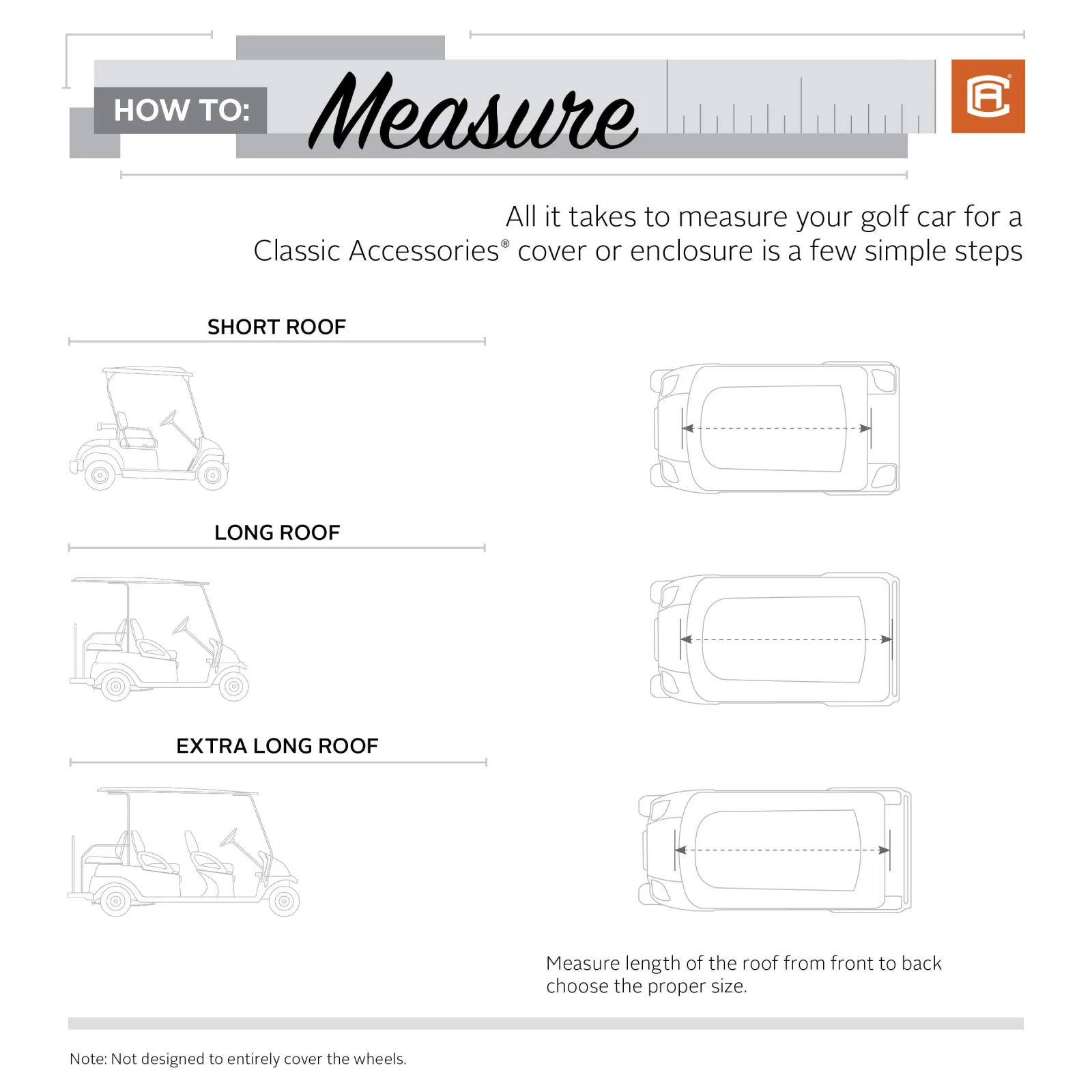 Classic Accessories Long Roof Golf Cart Cover 40-039-345801-00 image 4