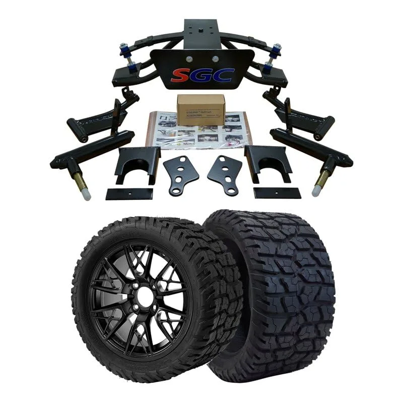 Club Car Precedent 4-Inch Lift Kit with Wheels and Tires