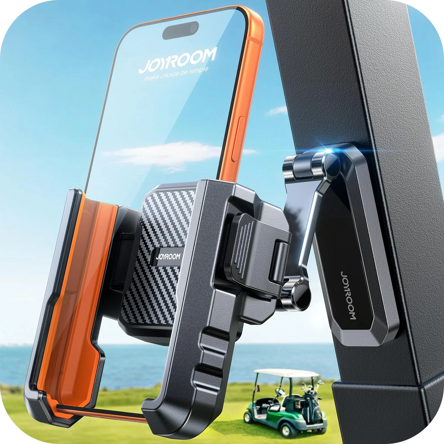 JOYROOM Magnetic Golf Cart Phone Holder Mount