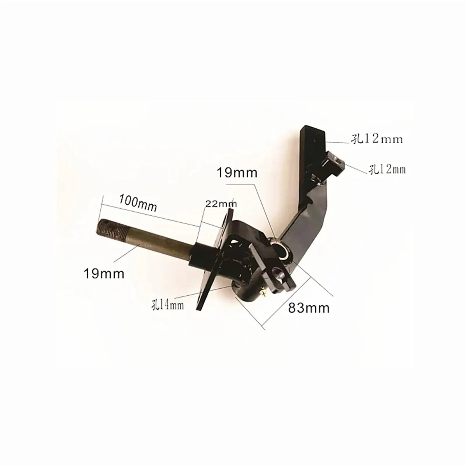 QIJUQKXI Club Car L6/L8 Front Steering Knuckle image 4