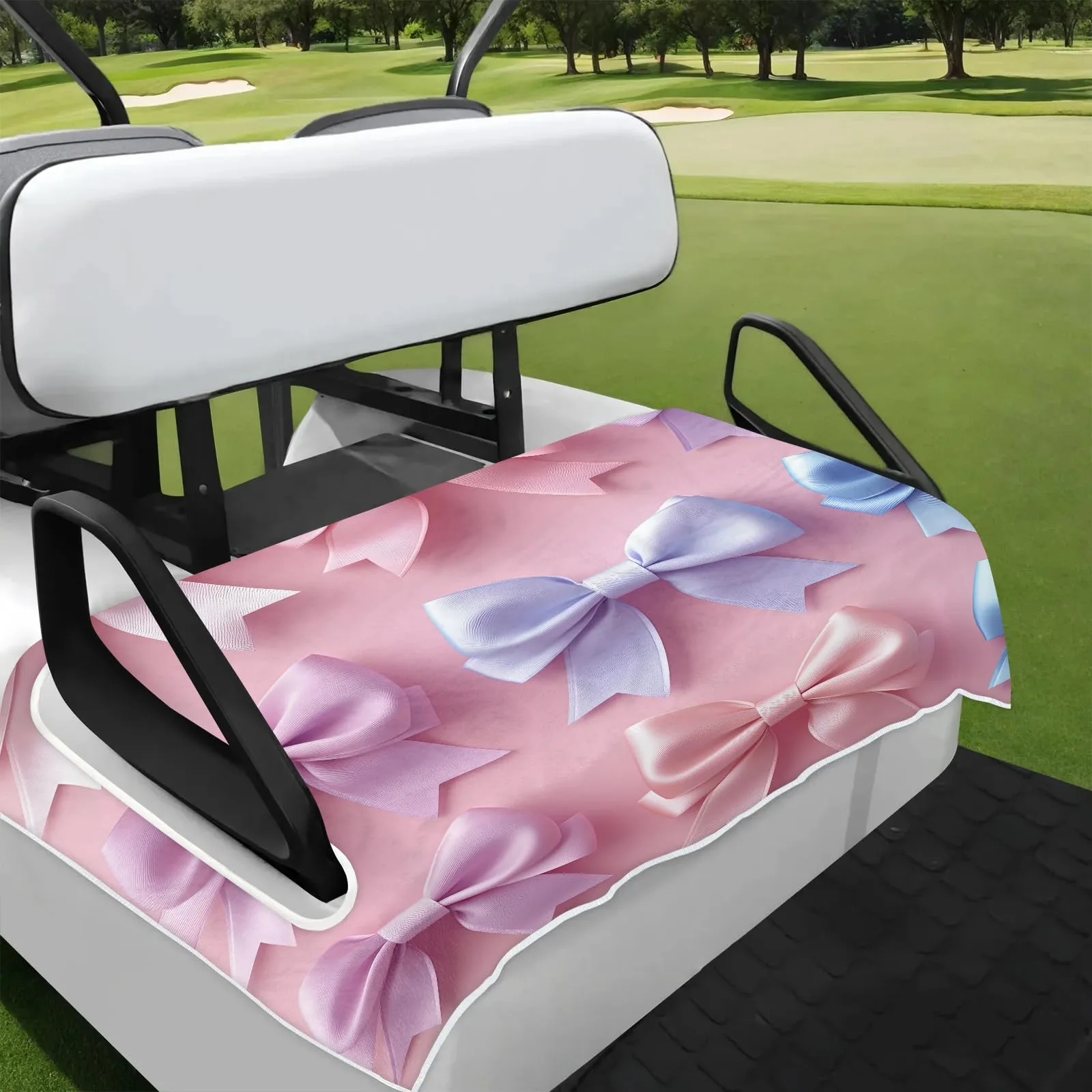 Tiveruda Golf Cart Seat Cover for Double Seats