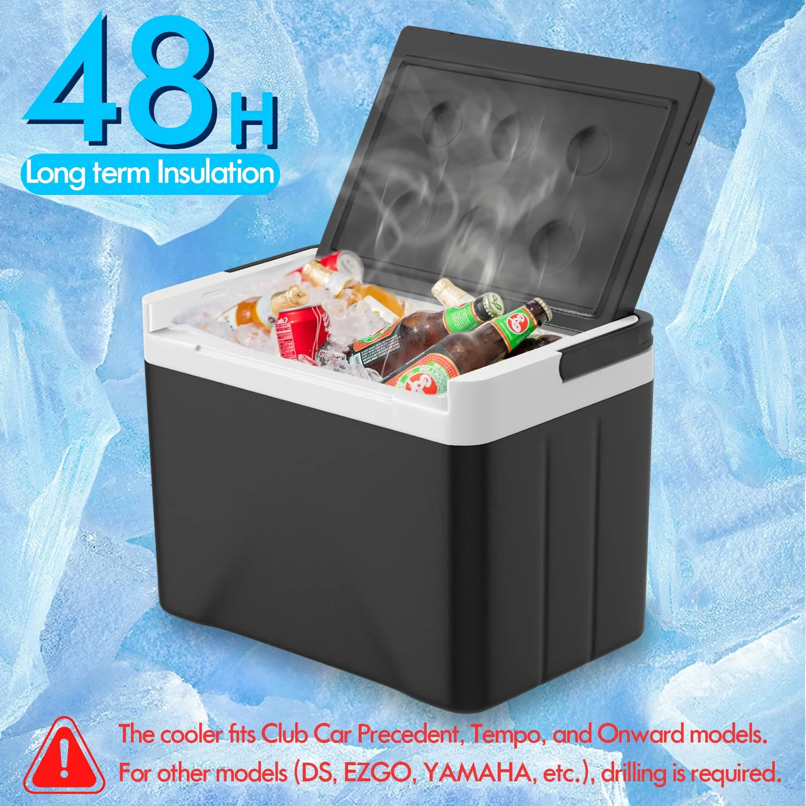 ENEKERP 6L Golf Cart Cooler for Club Car Precedent image 2