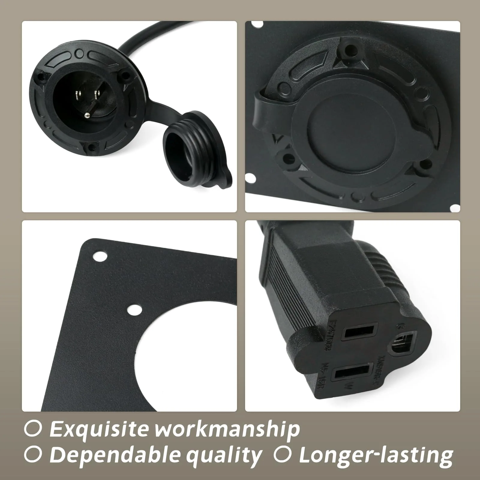 YIYANTO E-Z-GO TXT36 Charger Port Adapter image 3
