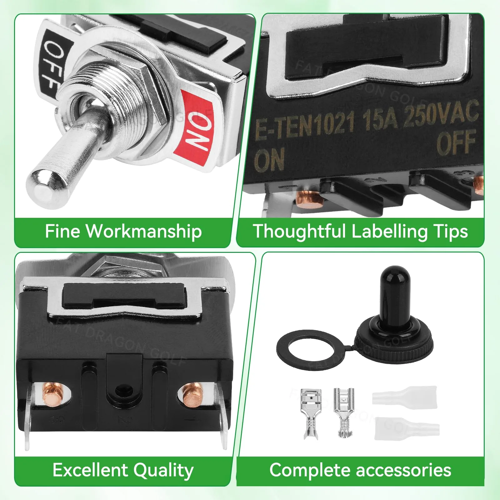 Panglong Tow/Run Switch for Club Car Precedent image 2