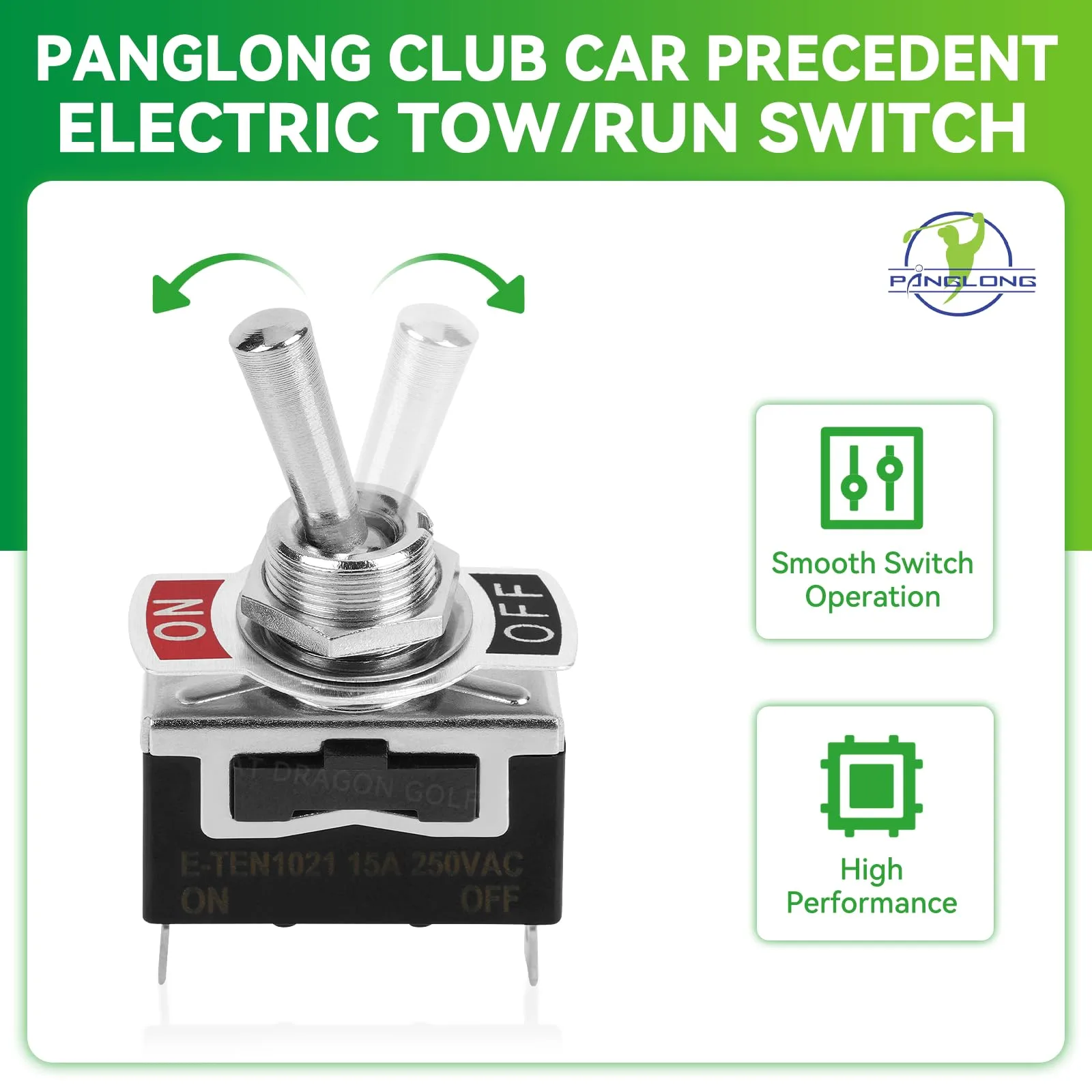 Panglong Tow/Run Switch for Club Car Precedent image 3