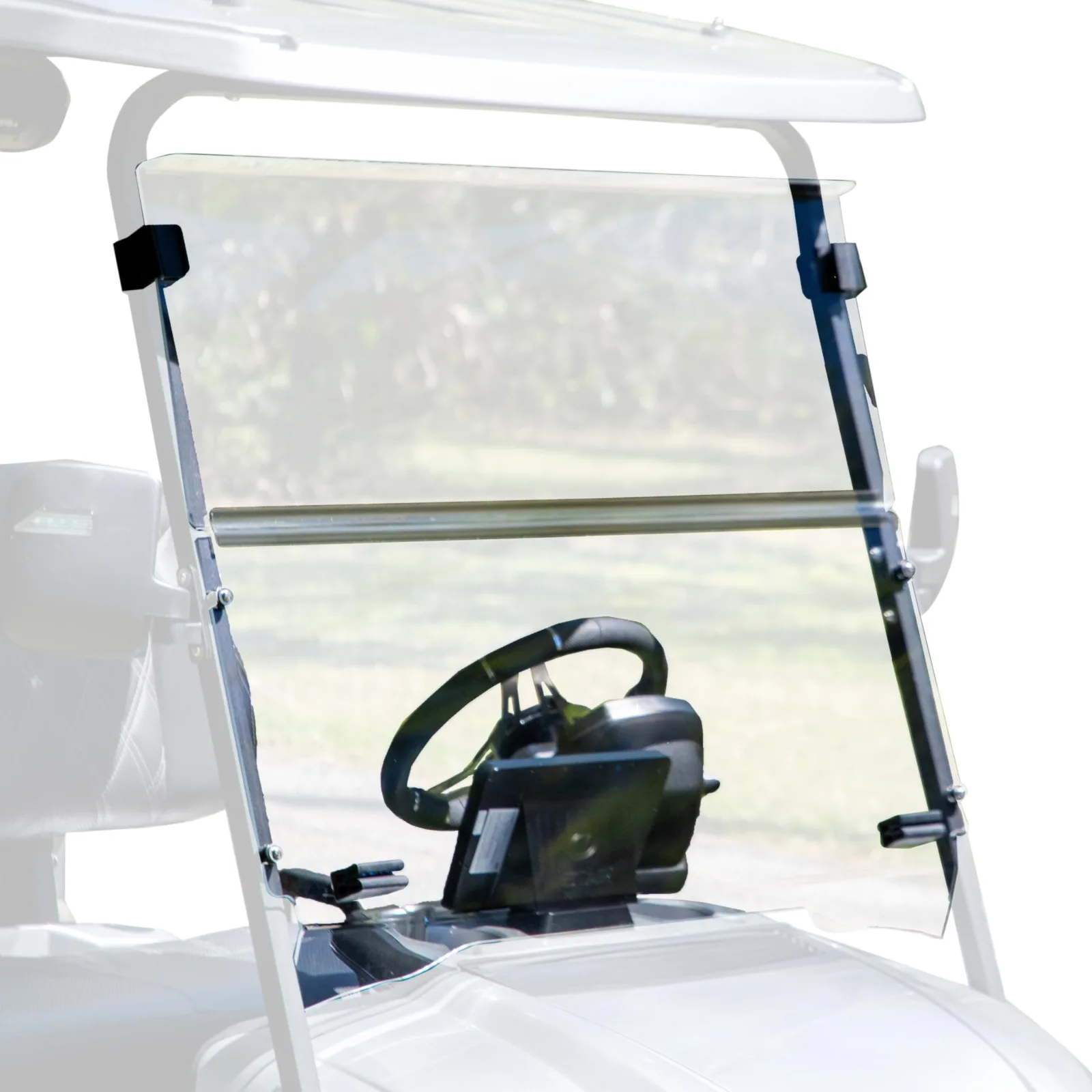 RED DOT Folding Windshield for Star EV Sirius Golf Carts