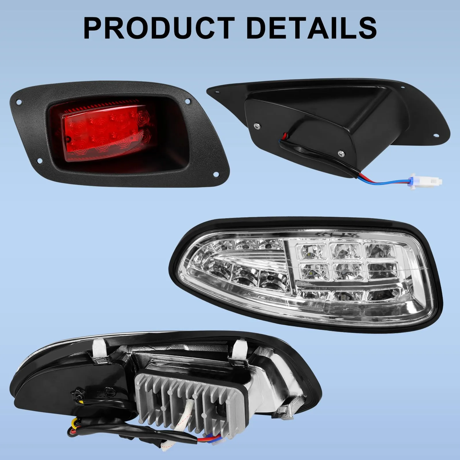 KAKSEY CD00092 LED Light Kit for E-Z-GO RXV 2016-2023 image 4