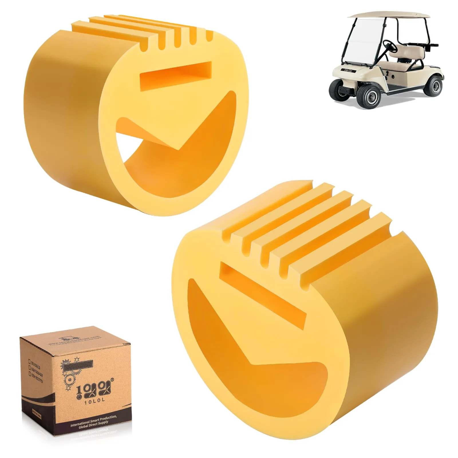 10L0L Club Car Golf Cart Inner Frame Snubber