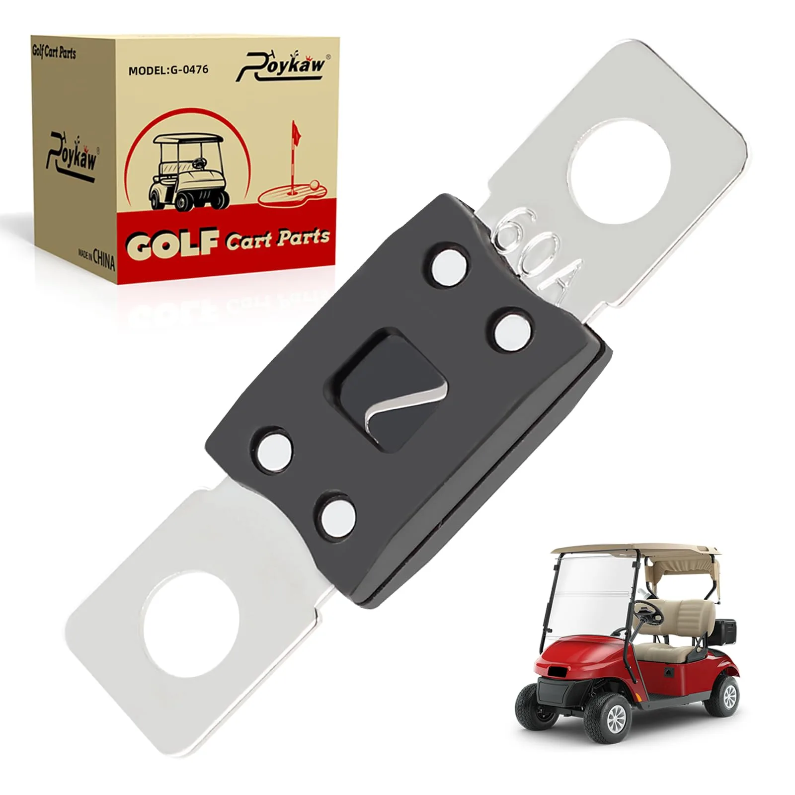 Roykaw 498 Series Fuse for E-Z-GO Golf Carts 28106G01