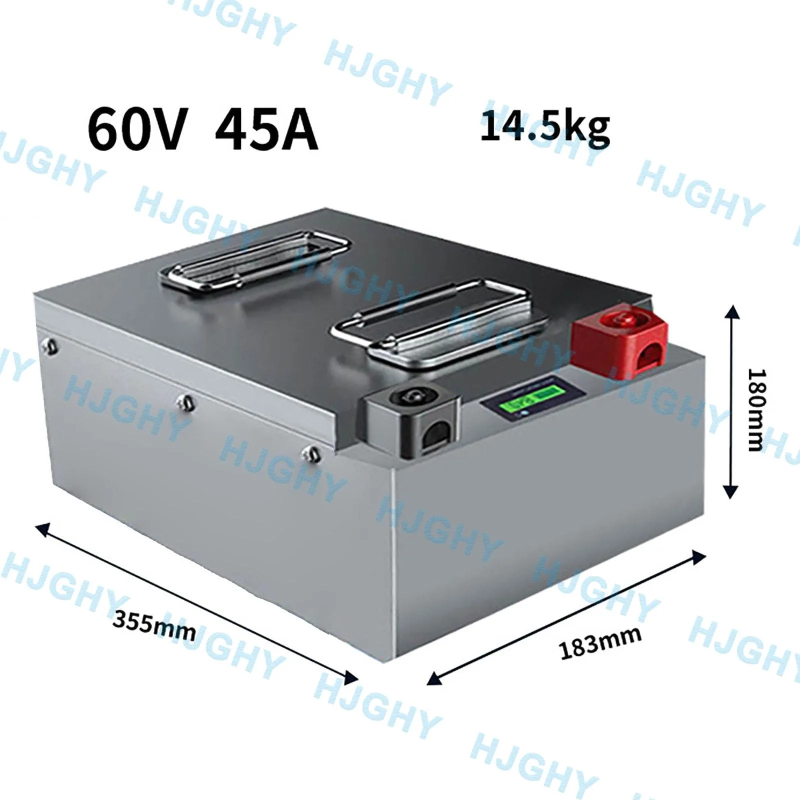 HJGHY 60V 45Ah LiFePO4 Battery for Golf Carts image 2