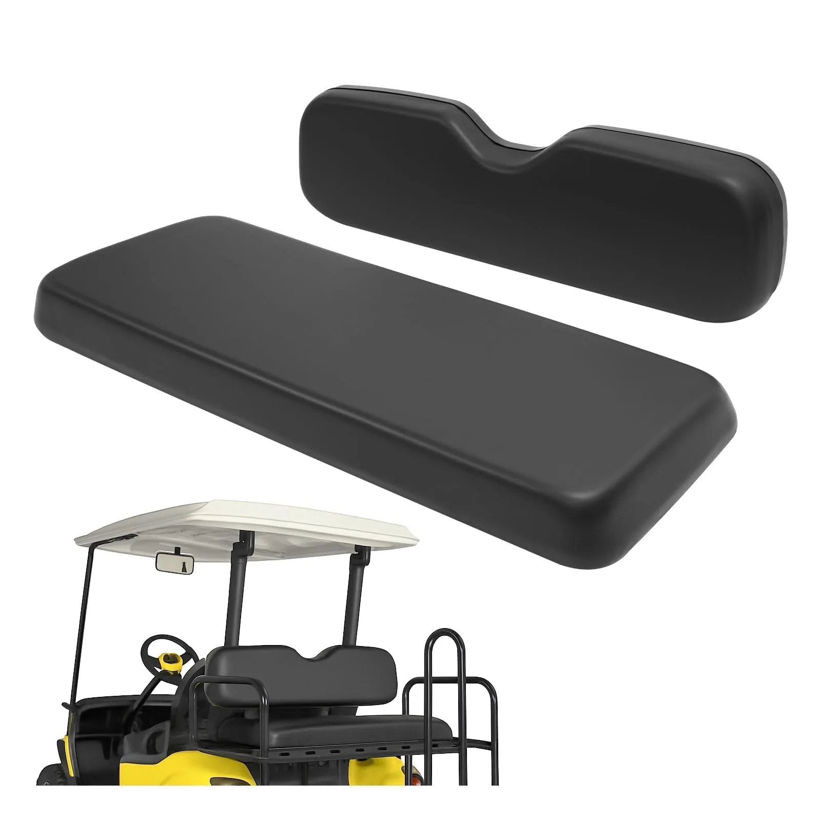 WUTIST Rear Golf Cart Seat Bottom and Backrest GO-5282