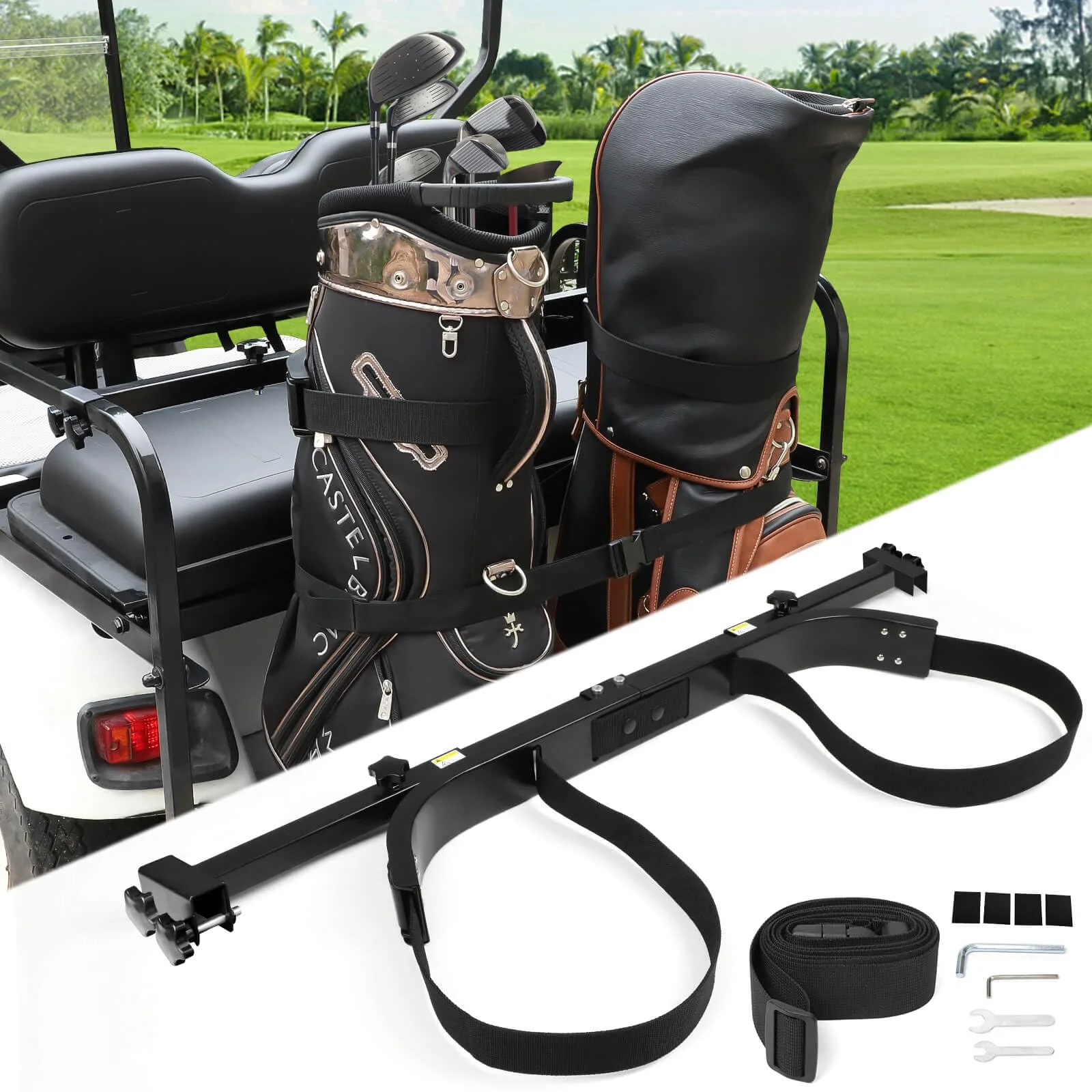 LEAPGOMAX LG-GB33 Rear Seat Golf Bag Holder