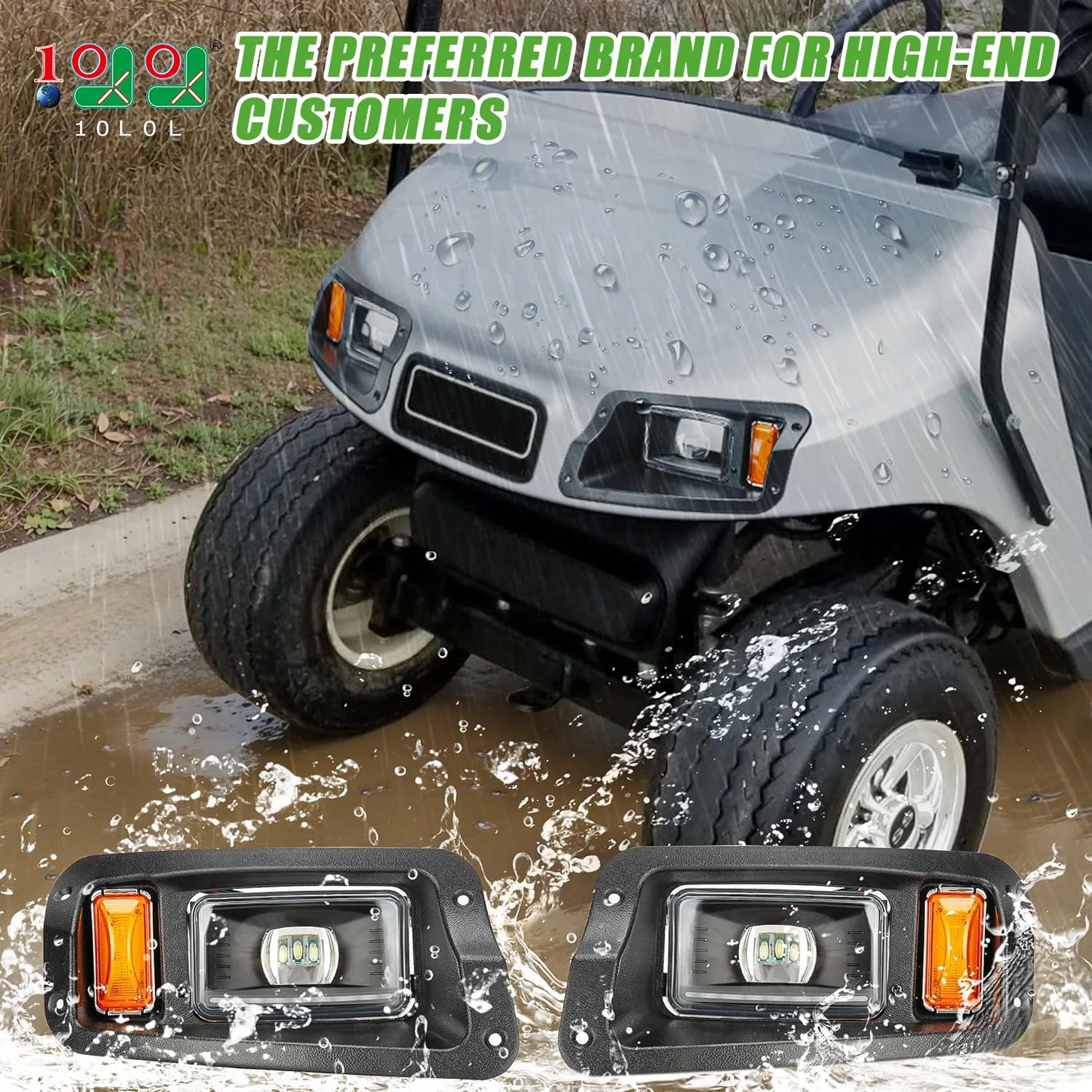 10L0L EZGO TXT Freedom 12V-48V Golf Cart Light Kit image 2