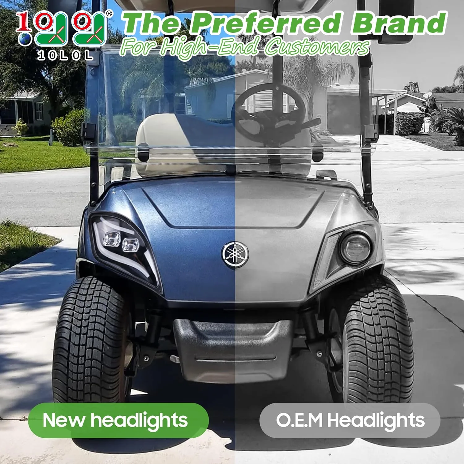 10L0L Yamaha Drive 2 LED Light Kit 2017+ image 2