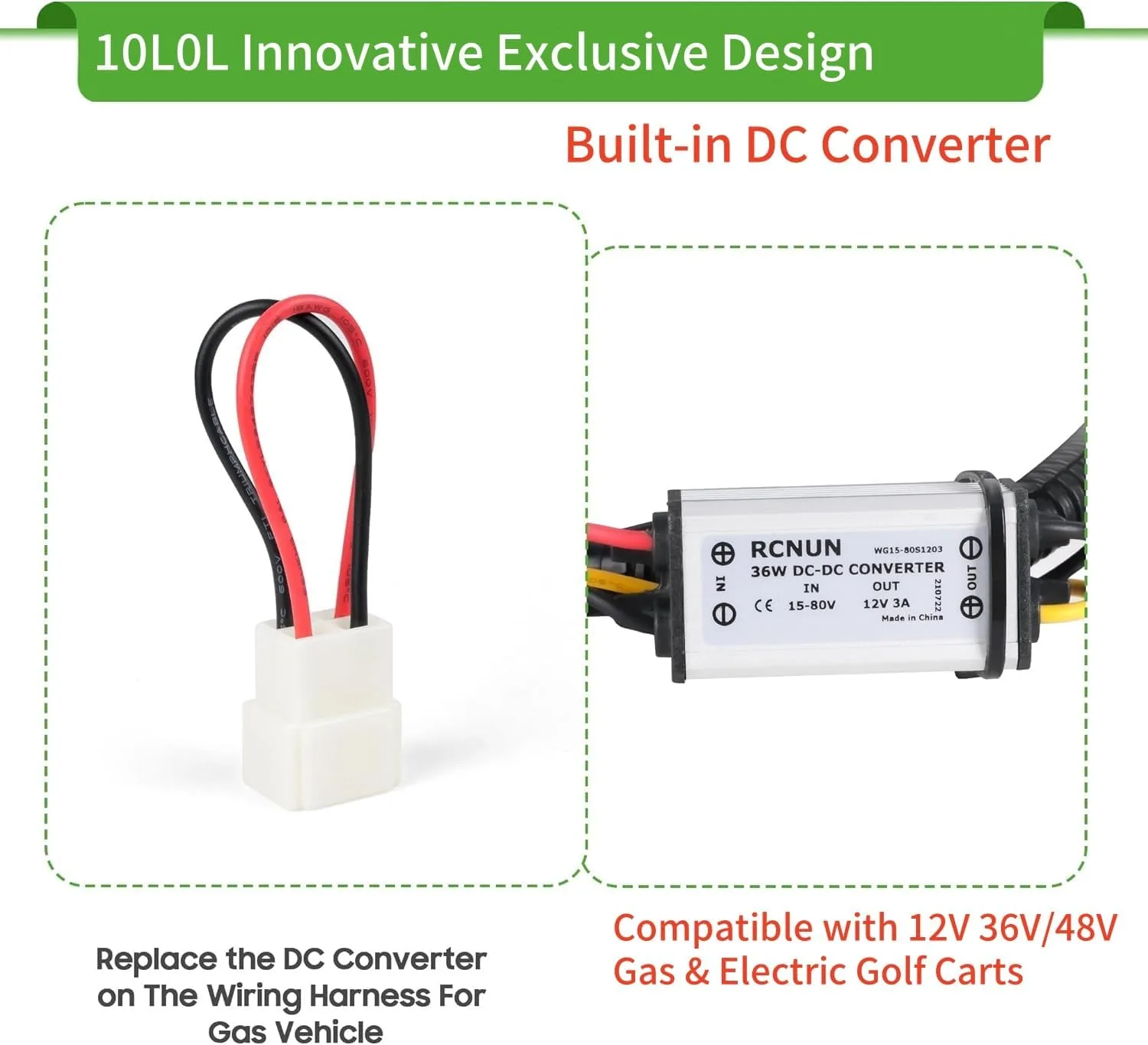 10L0L Yamaha Drive 2 LED Light Kit 2017+ image 4