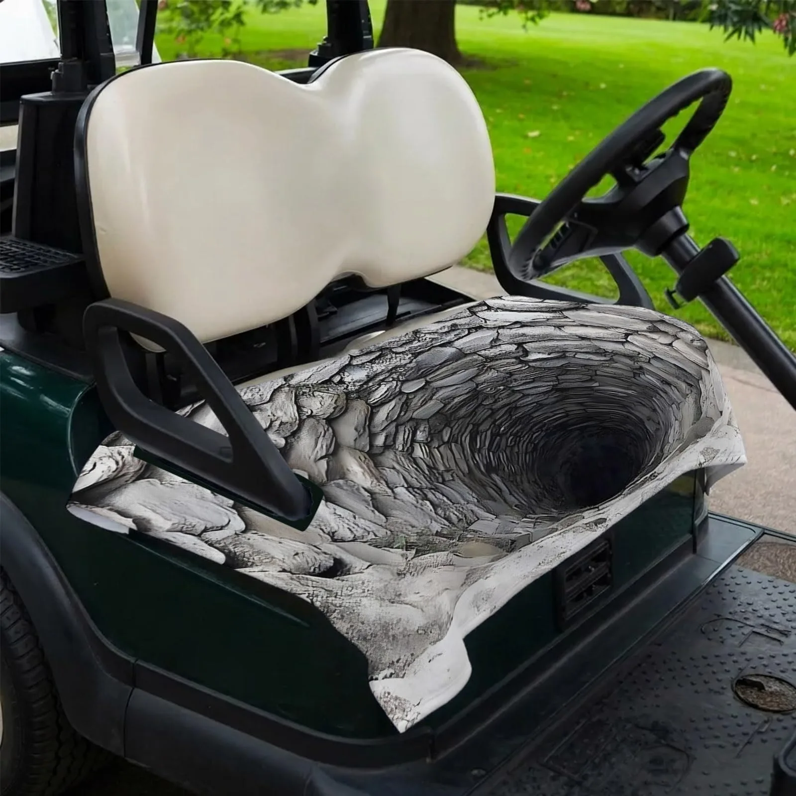 Trosturdspn 51 x 31 Golf Cart Seat Towel Blanket