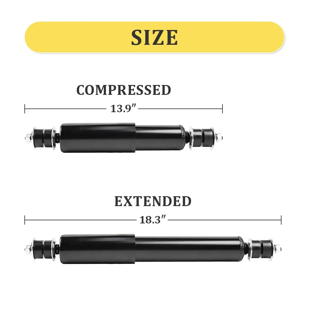 Anbt GS23 Front & Rear Shocks for E-Z-GO Golf Carts image 2