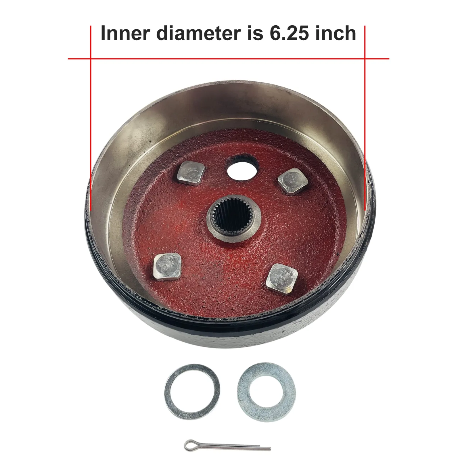Huskey Brake Drum Hub for E-Z-GO 4-Cycle Gas Carts image 2