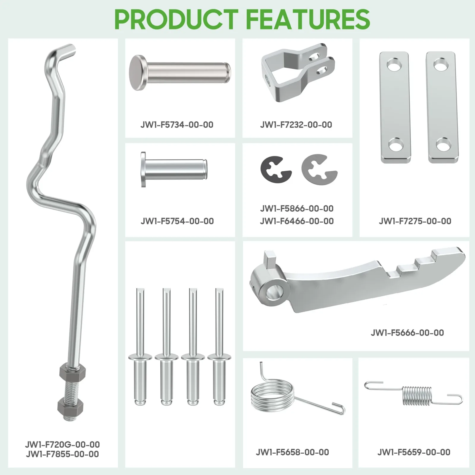 10L0L Yamaha G29 Brake Pedal Repair Kit image 3