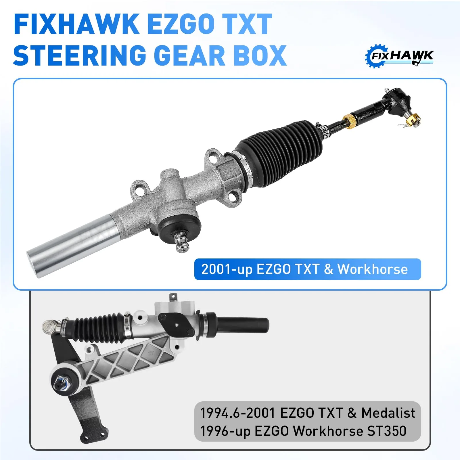 FIXHAWK Steering Rack for E-Z-GO TXT and Workhorse Carts image 4