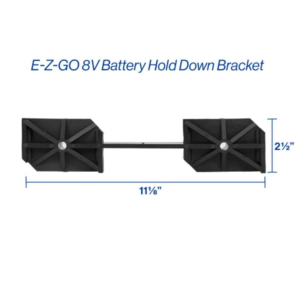 NIVEL Battery Hold Down Bracket for E-Z-GO Golf Carts image 3