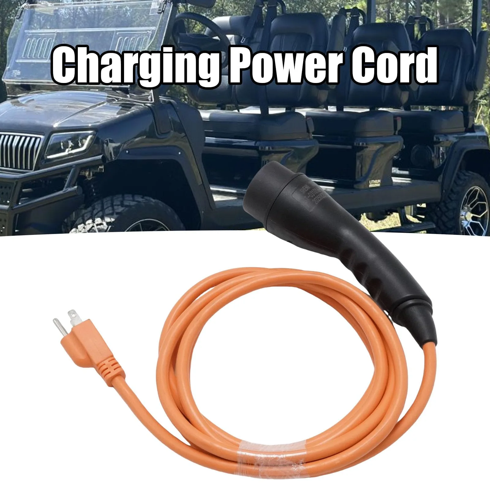 EATAKWARD ST-031016-PT 120V 3‑Pin Golf Cart Charge Cable image 3