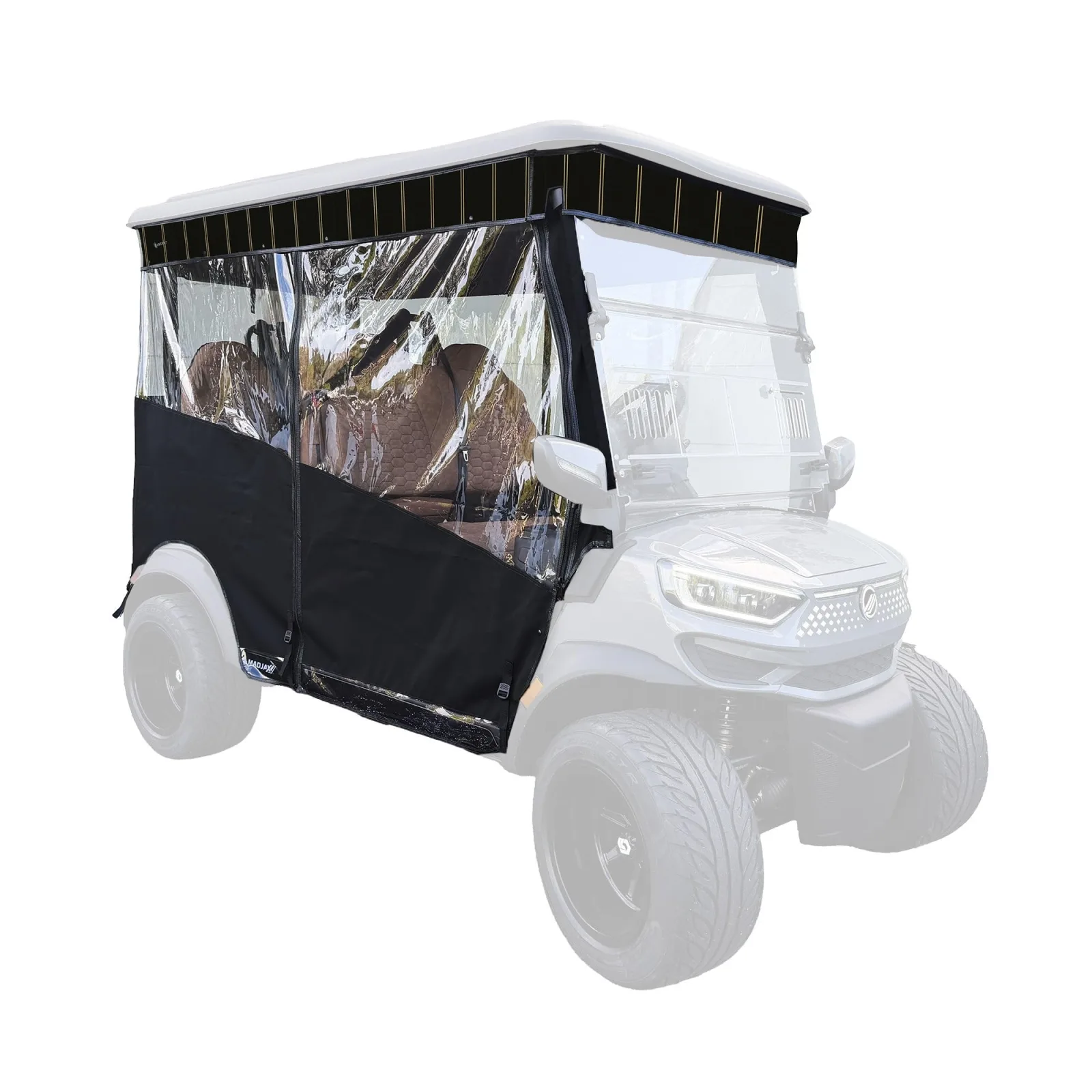 RED DOT 3-Sided Track Enclosure for MadJax Ascent 4‑Passenger (MPN 21-MJAS4FT0-46084988)