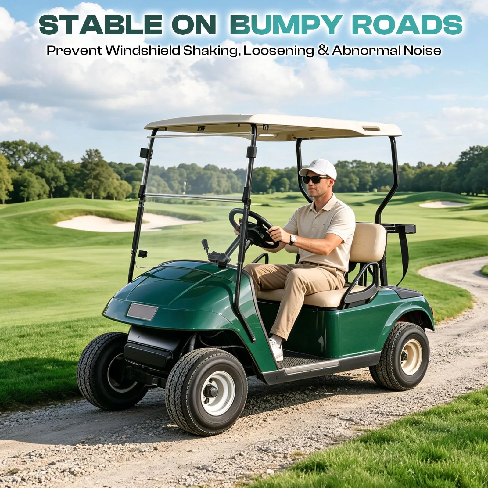 DRIVE UP Windshield Clips for Club Car Precedent and Golf Carts image 4
