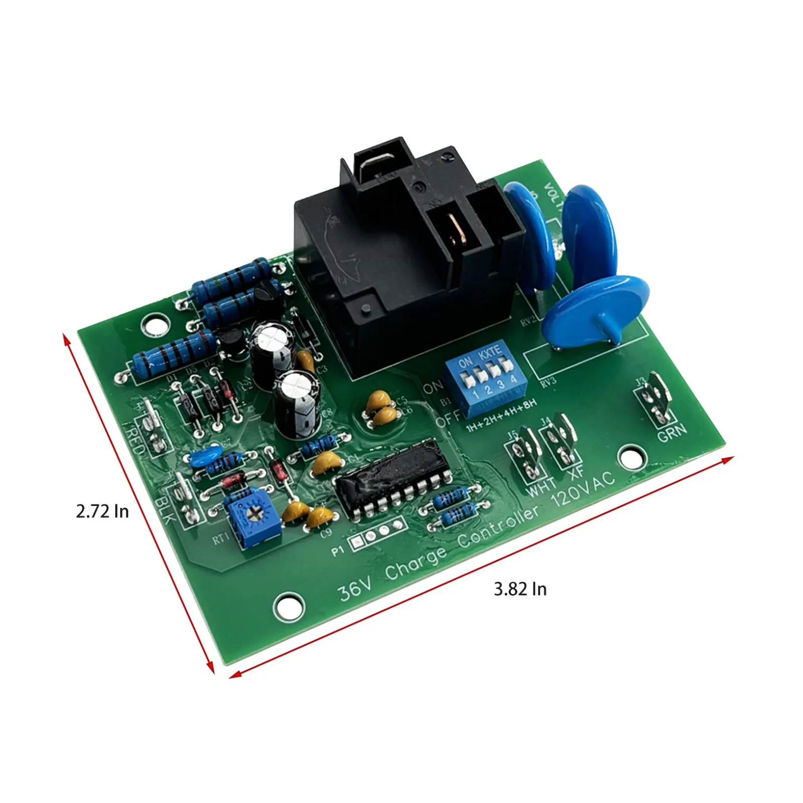 Trucktok 36V Charger Power Control Input Board WZ-PCB-G01 image 2