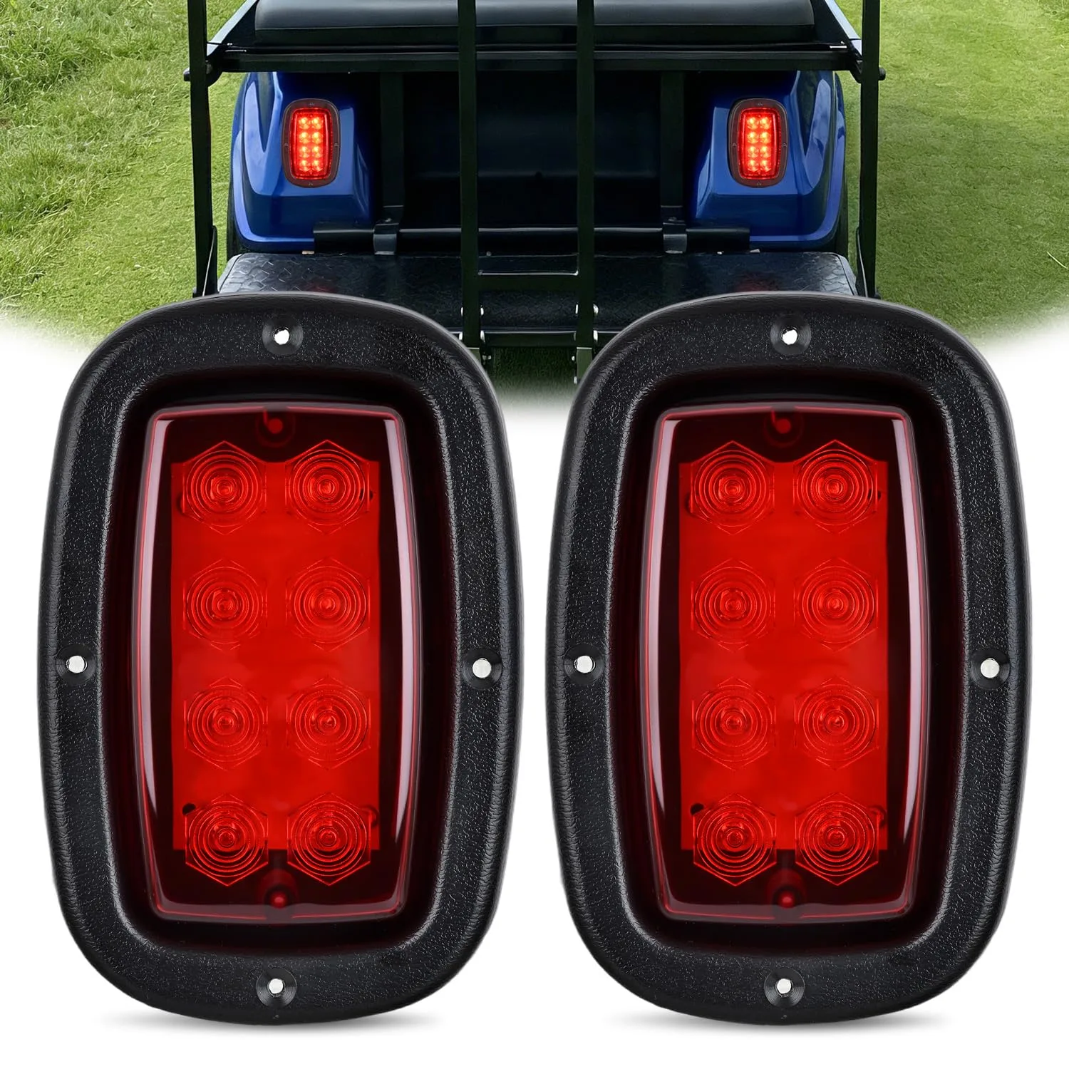 Nilight TL-642 LED Taillights for Club Car DS