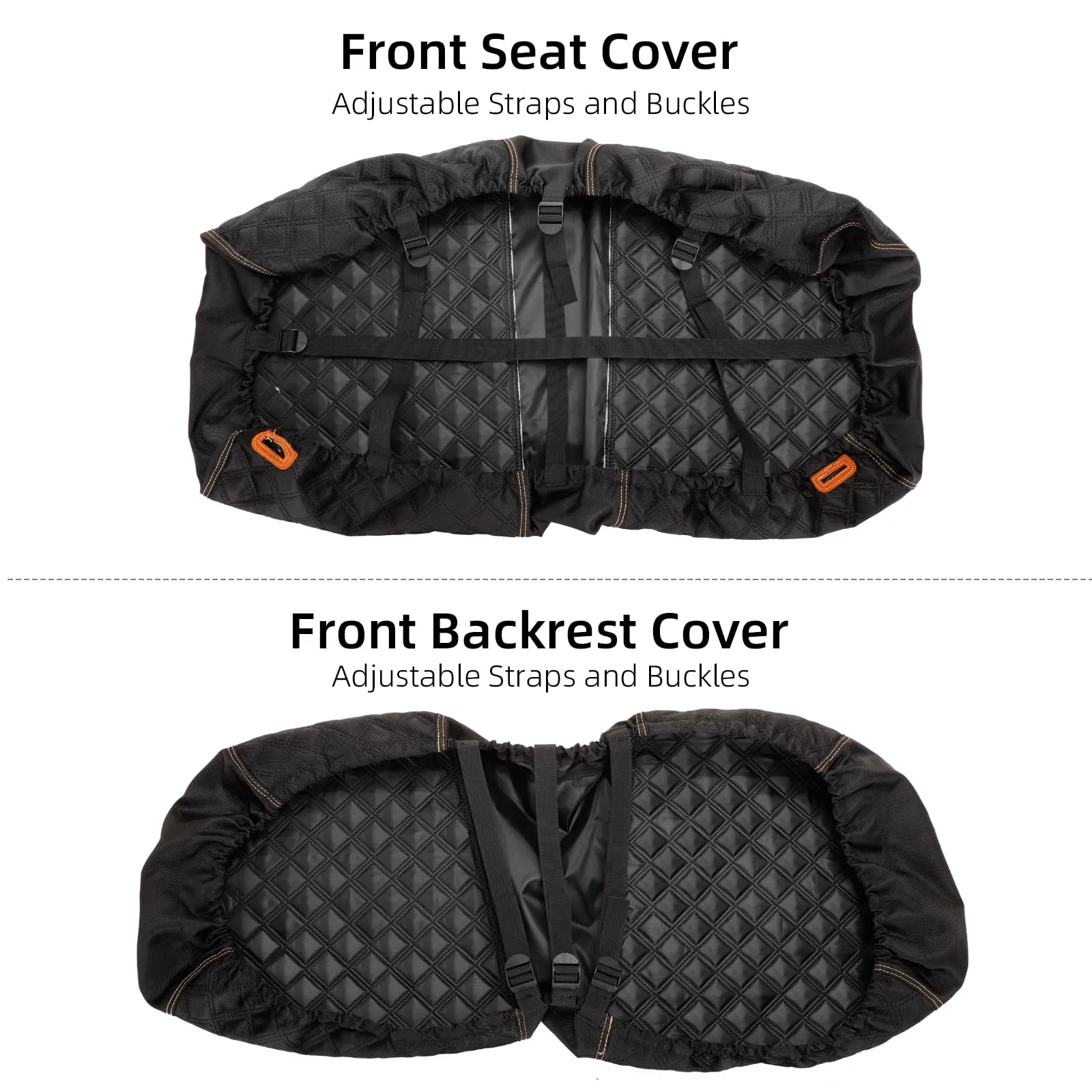 Roykaw Front Seat Covers for Club Car Precedent AU-0562RN image 4